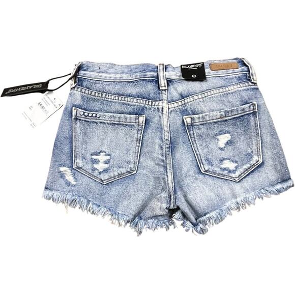BlankNYC Distressed Denim Cutoff Shorts NWT - Picture 1 of 2
